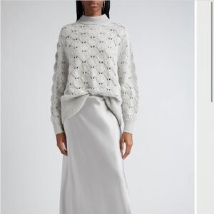 Lafayette Gray Knit Sweater